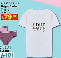 SİLK&BLUE BASKILI TİŞÖRT SİLK&BLUE BASKILI TİŞÖRT